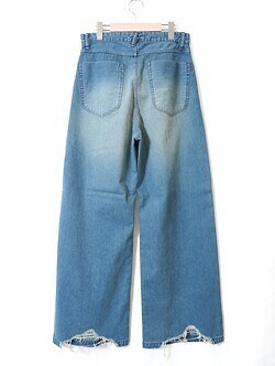 saby 男士 TYPE 3 BAGGY- 11oz Uneven yarn Denim - 图片17