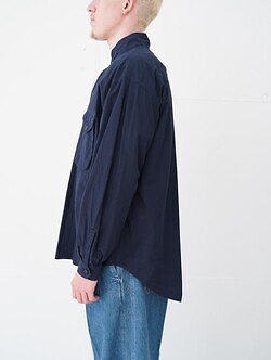 サルト メンズ スタンドカラーオーバーシャツ 画像3