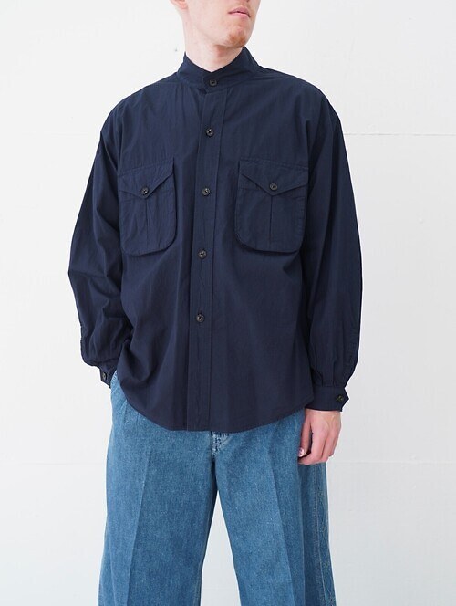 スタンドカラーオーバーシャツ｜サルト メンズ