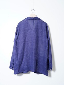 saby 男裝 WORKERS JACKET TYPE S.B - Bishu Japan Linen Mesh Jacquard FAB - 圖片2