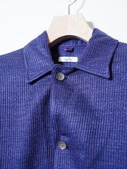 saby 男裝 WORKERS JACKET TYPE S.B - Bishu Japan Linen Mesh Jacquard FAB - 圖片4