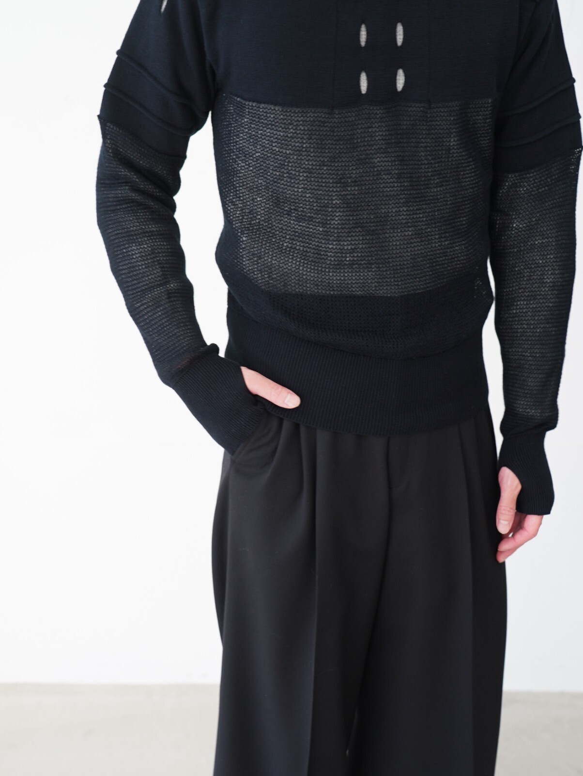 JIAN YE 男裝 FANG KNIT 圖片5