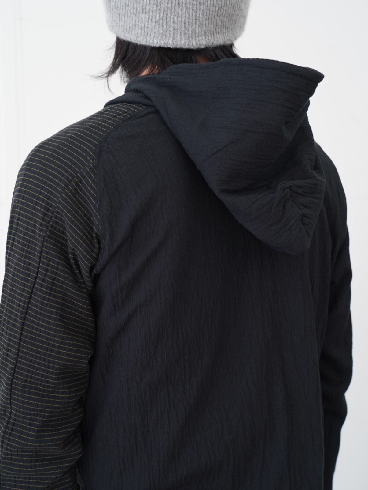 JIAN YE 男裝 GUAI HOOD LON T 圖片5