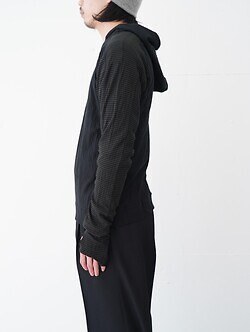 JIAN YE 男裝 GUAI HOOD LON T 圖片3