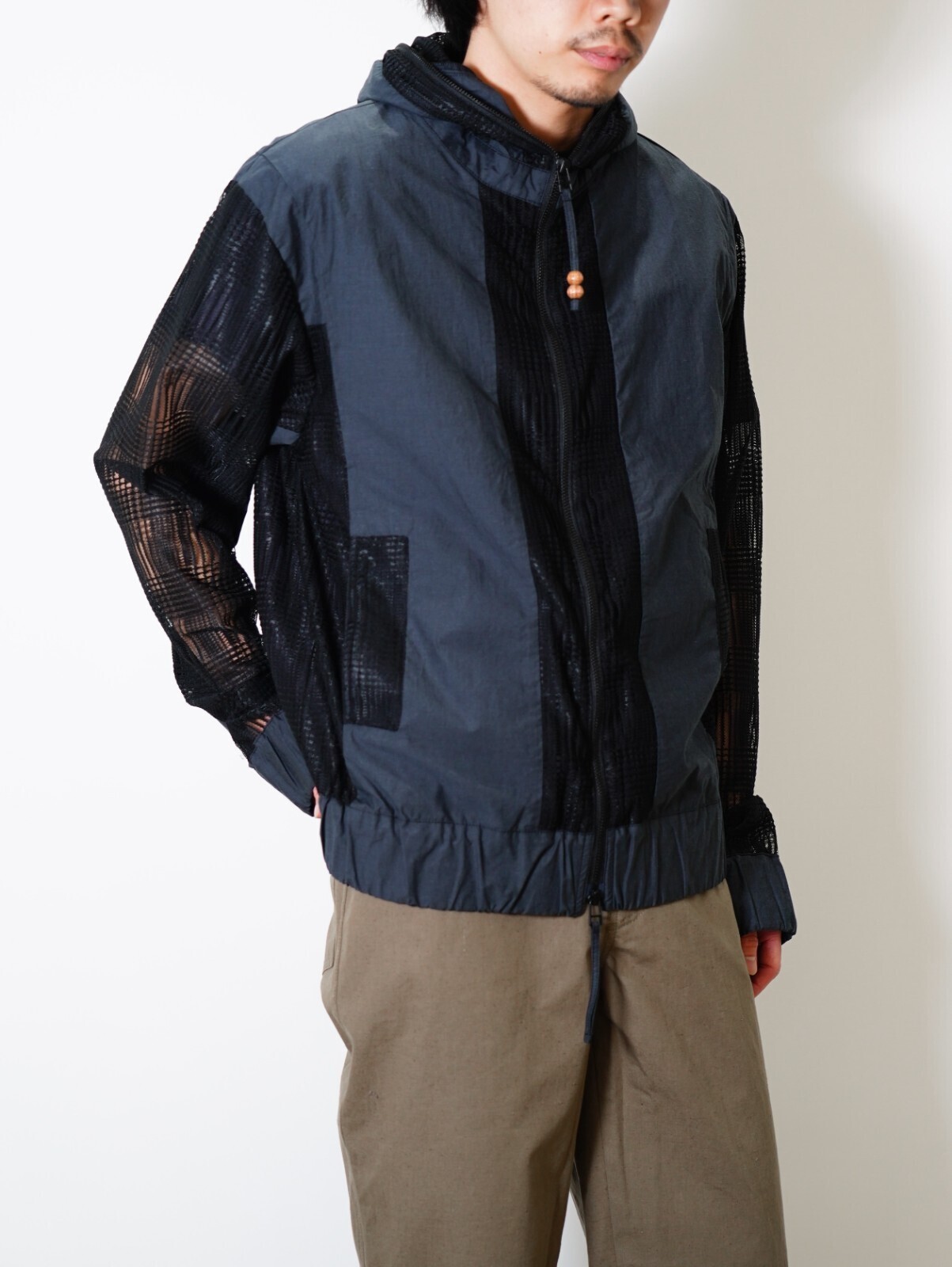 JIAN YE MENS LACE MONSTER HOOD IMAGE8