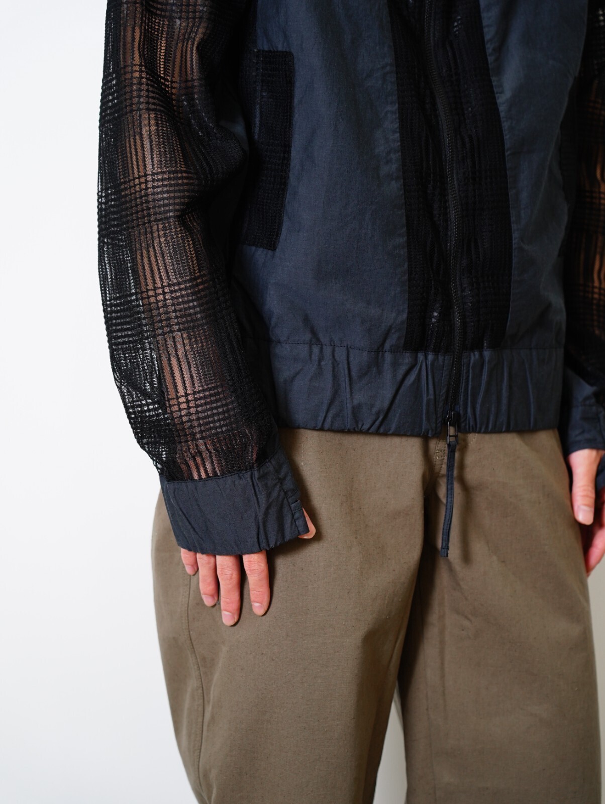 JIAN YE MENS LACE MONSTER HOOD IMAGE12