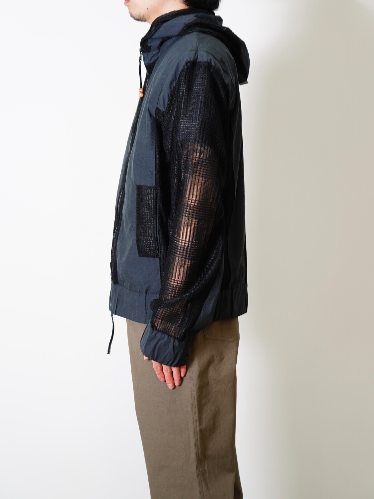 JIAN YE MENS LACE MONSTER HOOD IMAGE6