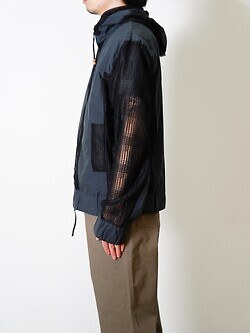 JIAN YE MENS LACE MONSTER HOOD IMAGE6