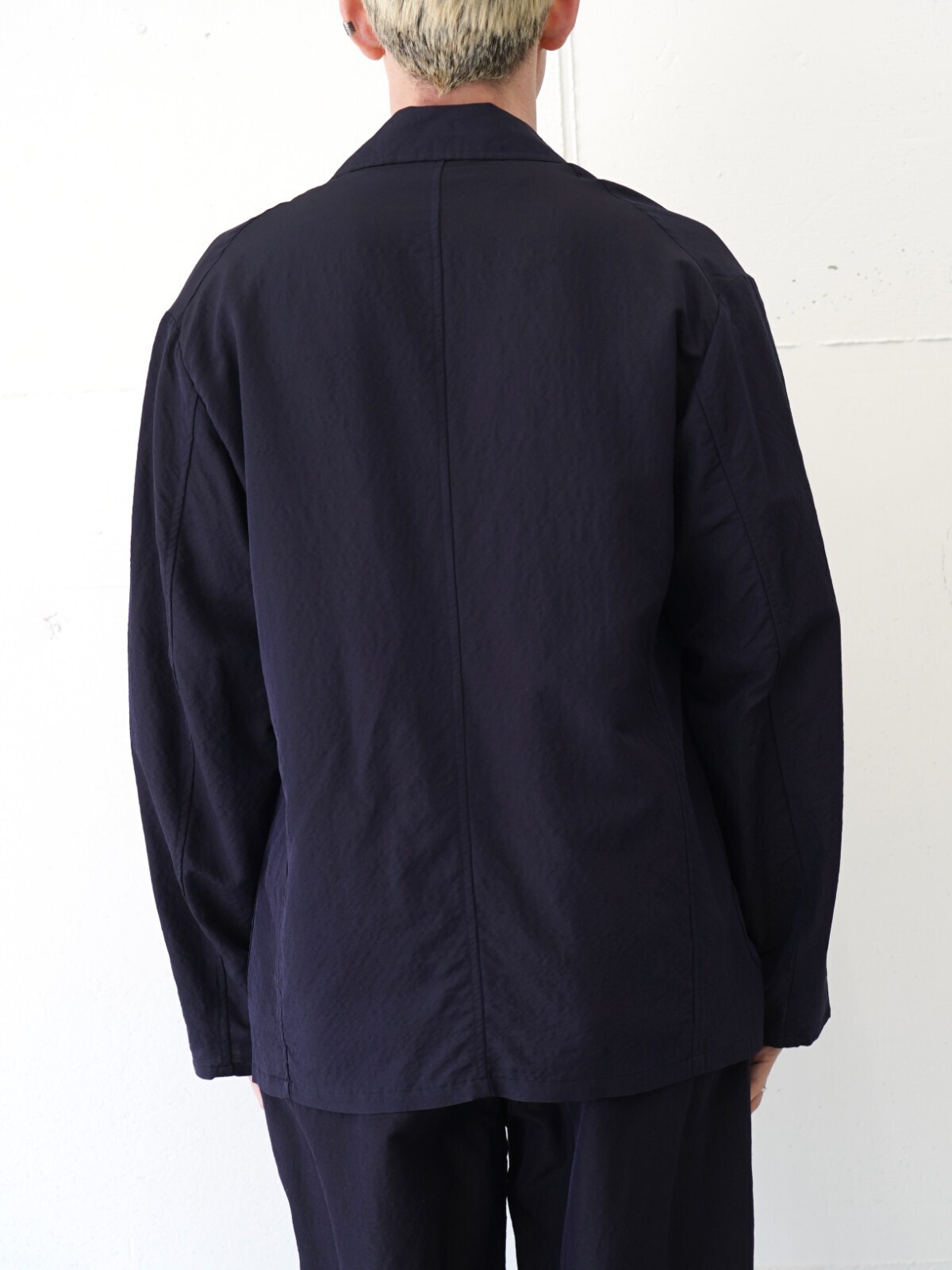 ULTERIOR 男裝 WASHED WOOL SILK TWILL JKT 圖片4