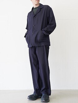 ULTERIOR 男裝 WASHED WOOL SILK TWILL JKT 圖片6