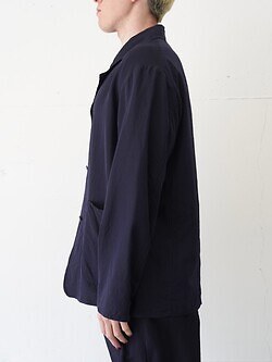 ULTERIOR 男裝 WASHED WOOL SILK TWILL JKT 圖片3
