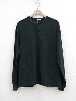 ULTERIOR 男士 FADED TWIST TENJIKU HENLEY-NECK TOP 圖片5