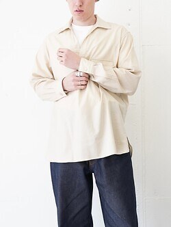 ULTERIOR MENS SILKY SOFT TWILL SKIPPER SHIRT IMAGE1