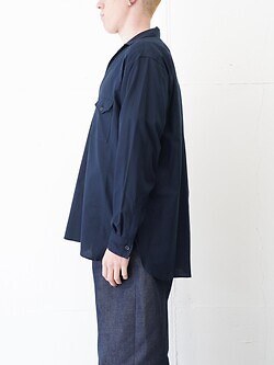 ULTERIOR MENS SILKY SOFT TWILL SKIPPER SHIRT IMAGE9