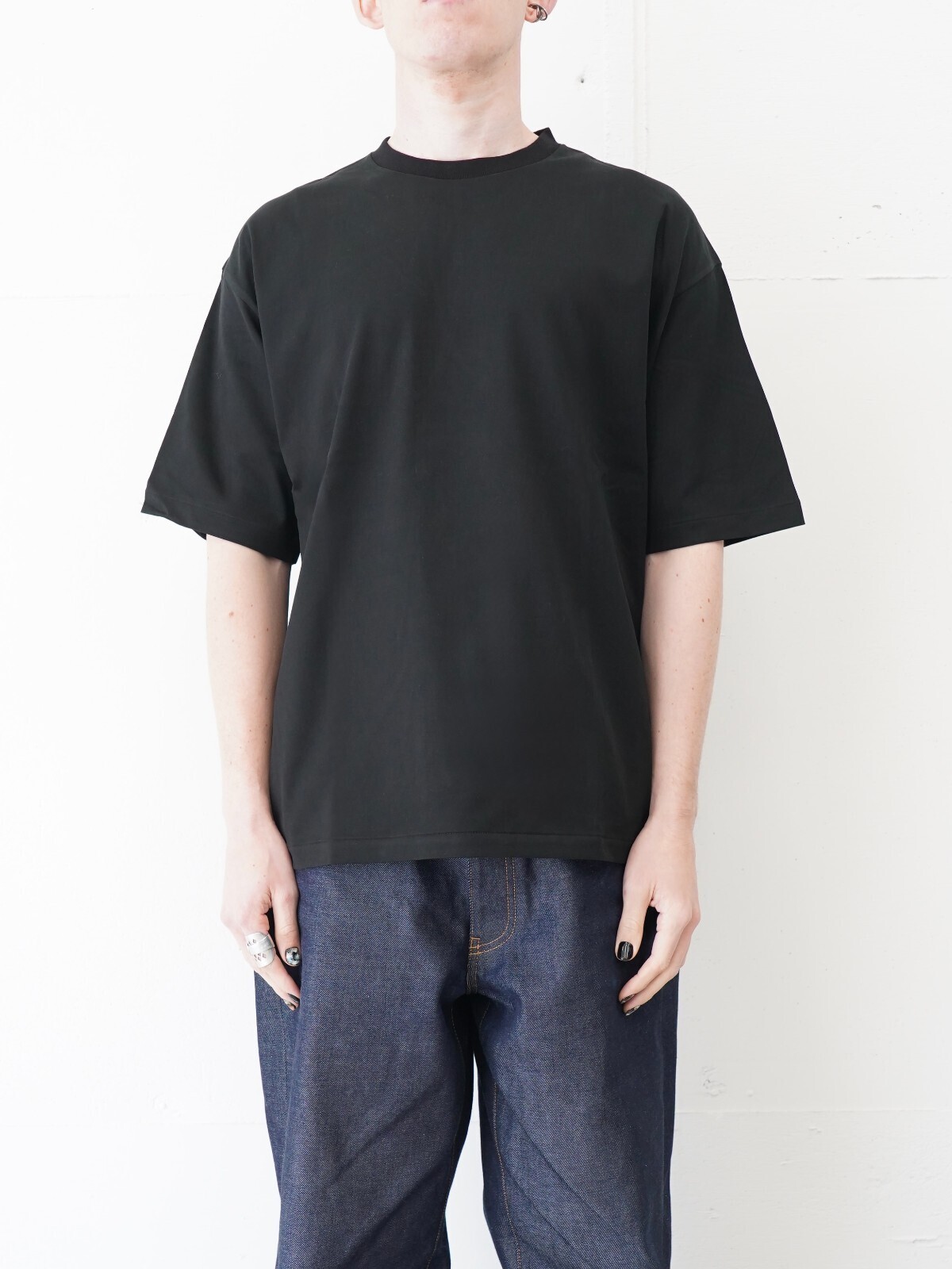 ULTERIOR MENS SUVIN SUEDED TENJIKU TEE IMAGE19
