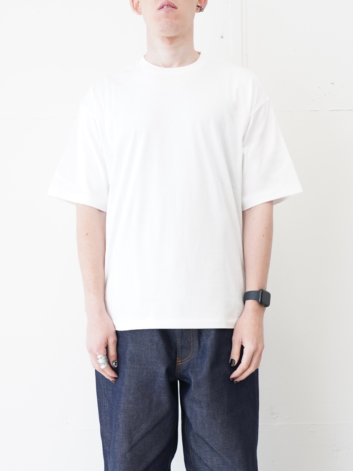 ULTERIOR MENS SUVIN SUEDED TENJIKU TEE IMAGE13