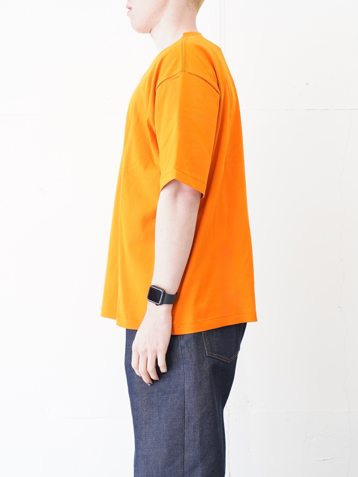ULTERIOR MENS SUVIN SUEDED TENJIKU TEE IMAGE3
