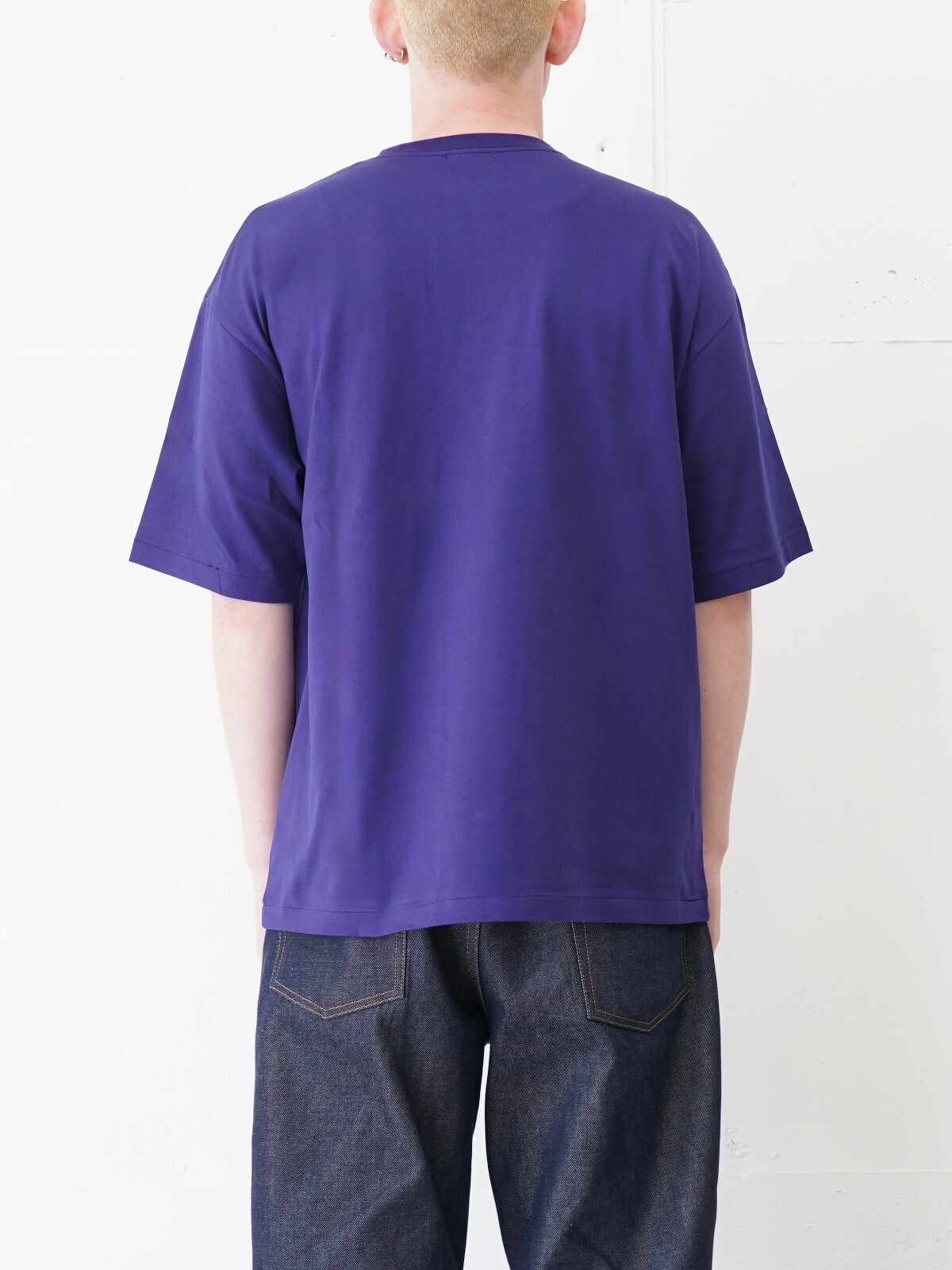 ULTERIOR MENS SUVIN SUEDED TENJIKU TEE IMAGE10
