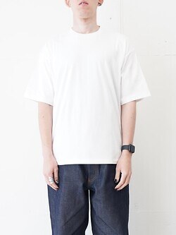 ULTERIOR MENS SUVIN SUEDED TENJIKU TEE IMAGE13