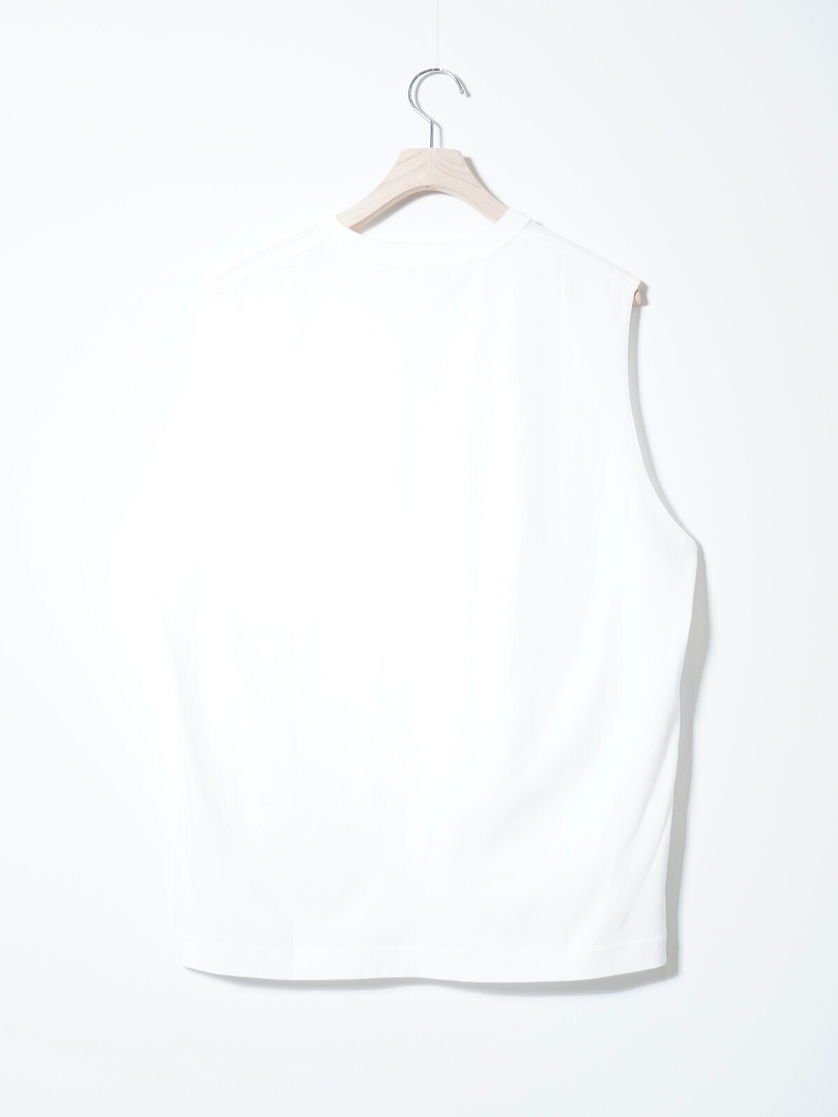 アルテリア メンズ スビンスエード テンジク スリーブレス ティ 画像4