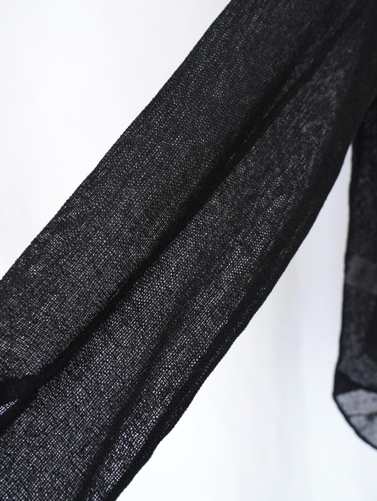 サバイ メンズ ラペルシャツ ビシュウ ジャパン  リネン レーヨンレノウェーブ  ファブ 画像12