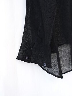 サバイ メンズ ラペルシャツ ビシュウ ジャパン  リネン レーヨンレノウェーブ  ファブ 画像11