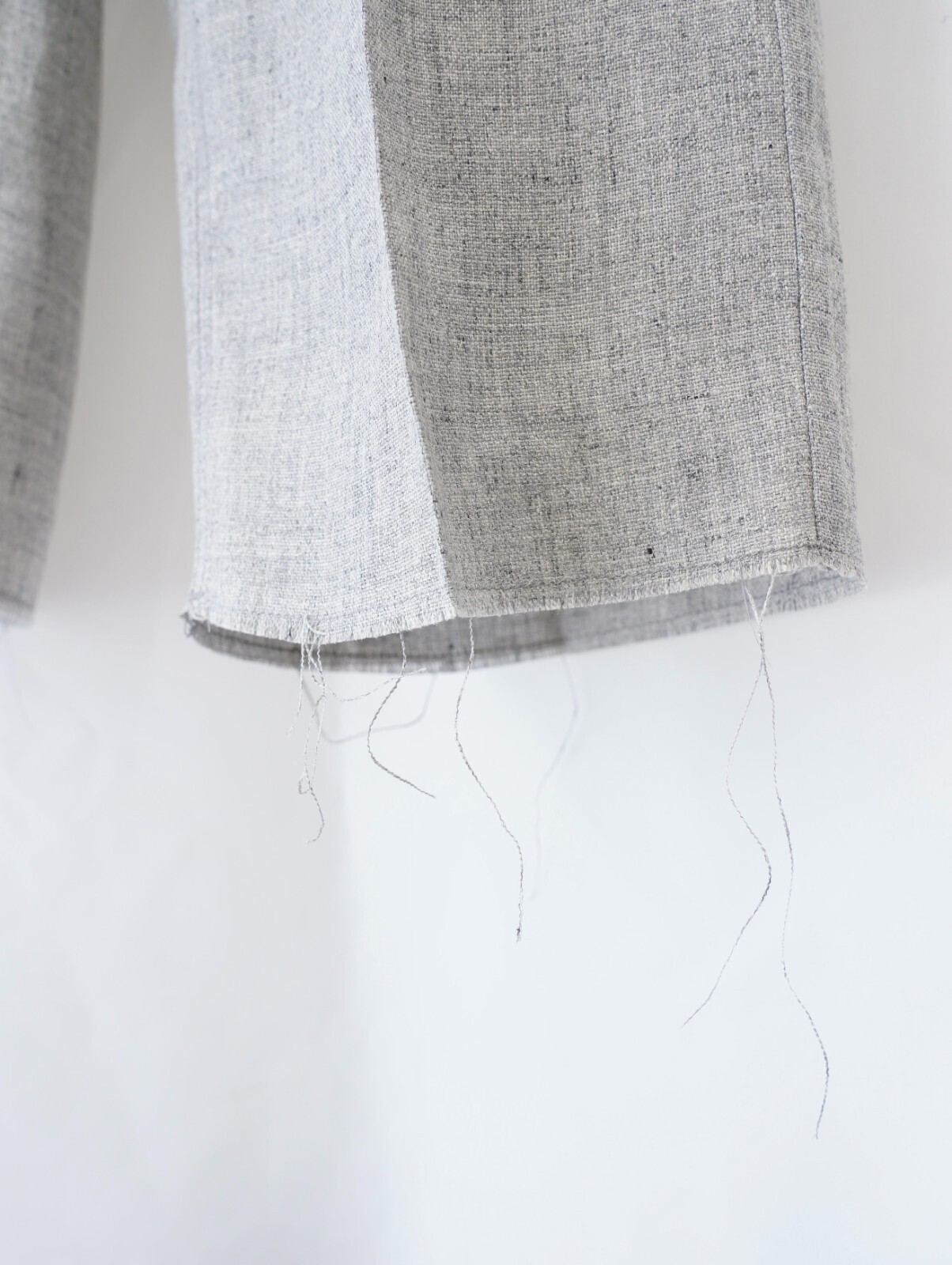 saby MENS TUCK-BAGGY TYPE 2 - Bishu Japan Linen Canvas FAB - IMAGE6