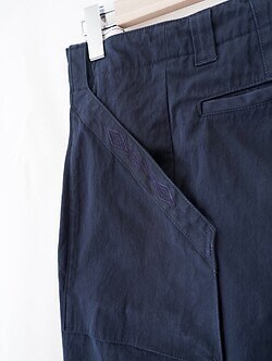 SARTO MENS 1 TUCK EMB PANTS IMAGE6