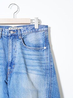 NVRFRGT 男士 3D TWISTED WIDE LEG JEANS 圖片5