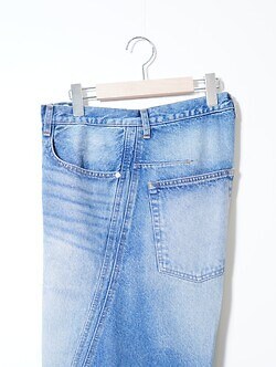 NVRFRGT 男士 3D TWISTED WIDE LEG JEANS 圖片11