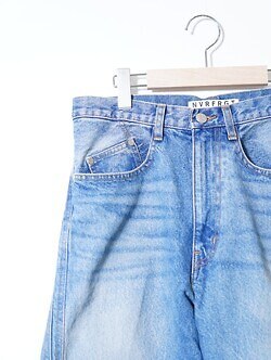 NVRFRGT 男士 3D TWISTED WIDE LEG JEANS 圖片4