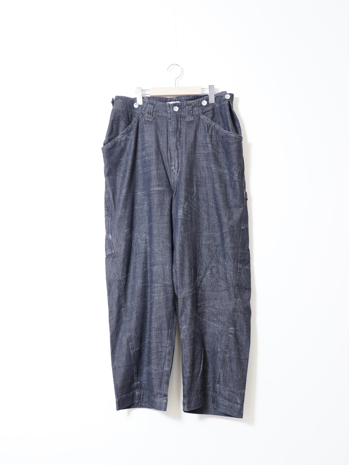 サバイ メンズ ワークパンツ - 6.5オンス コジマ ジャパン デニム 画像1