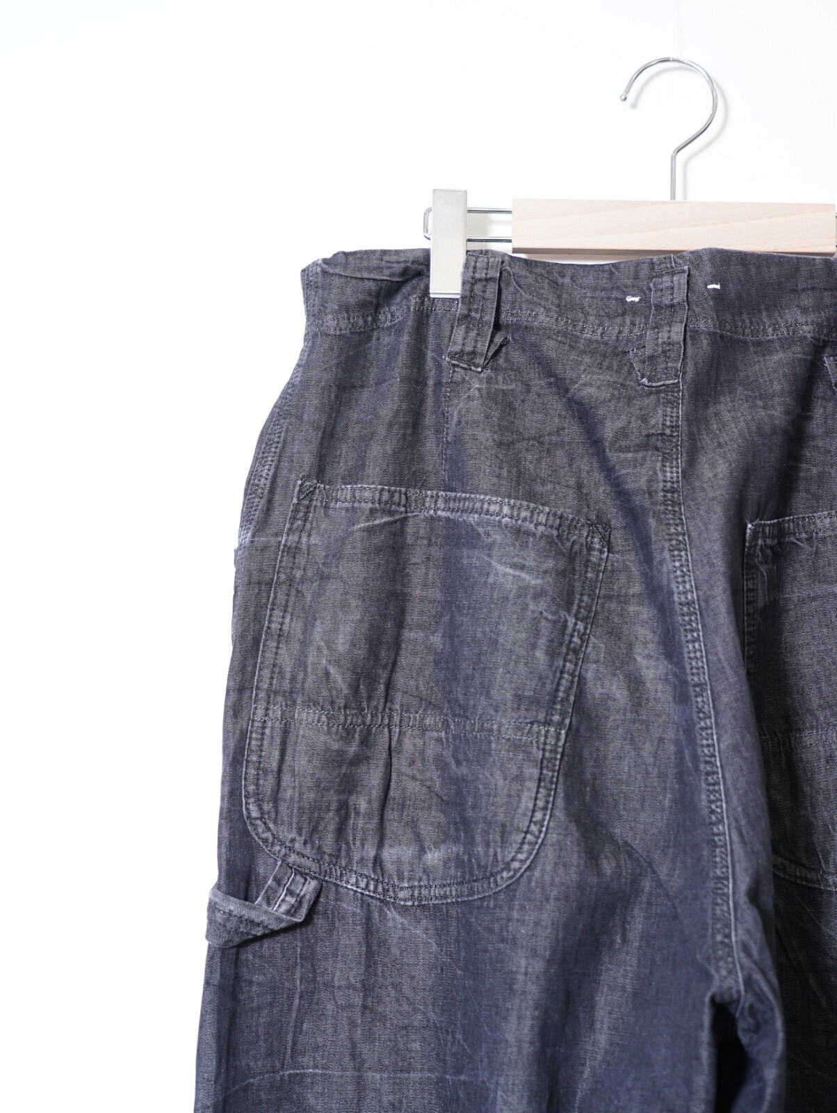 サバイ メンズ ワークパンツ - 6.5オンス コジマ ジャパン デニム 画像6
