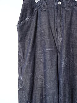 サバイ メンズ ワークパンツ - 6.5オンス コジマ ジャパン デニム 画像4