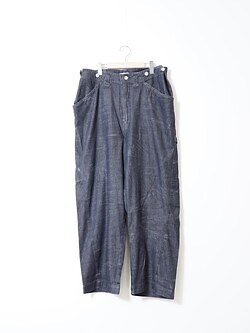 サバイ メンズ ワークパンツ - 6.5オンス コジマ ジャパン デニム 画像1