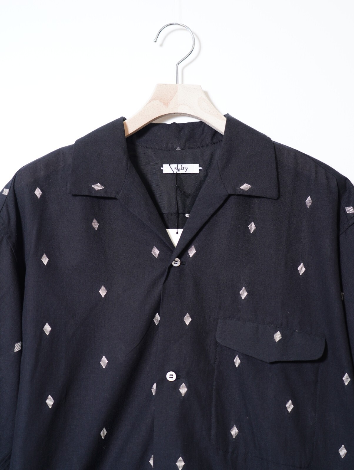 サバイ レディース & メンズ イタリアン　カラー　シャツ　インディア　ファブ 画像3