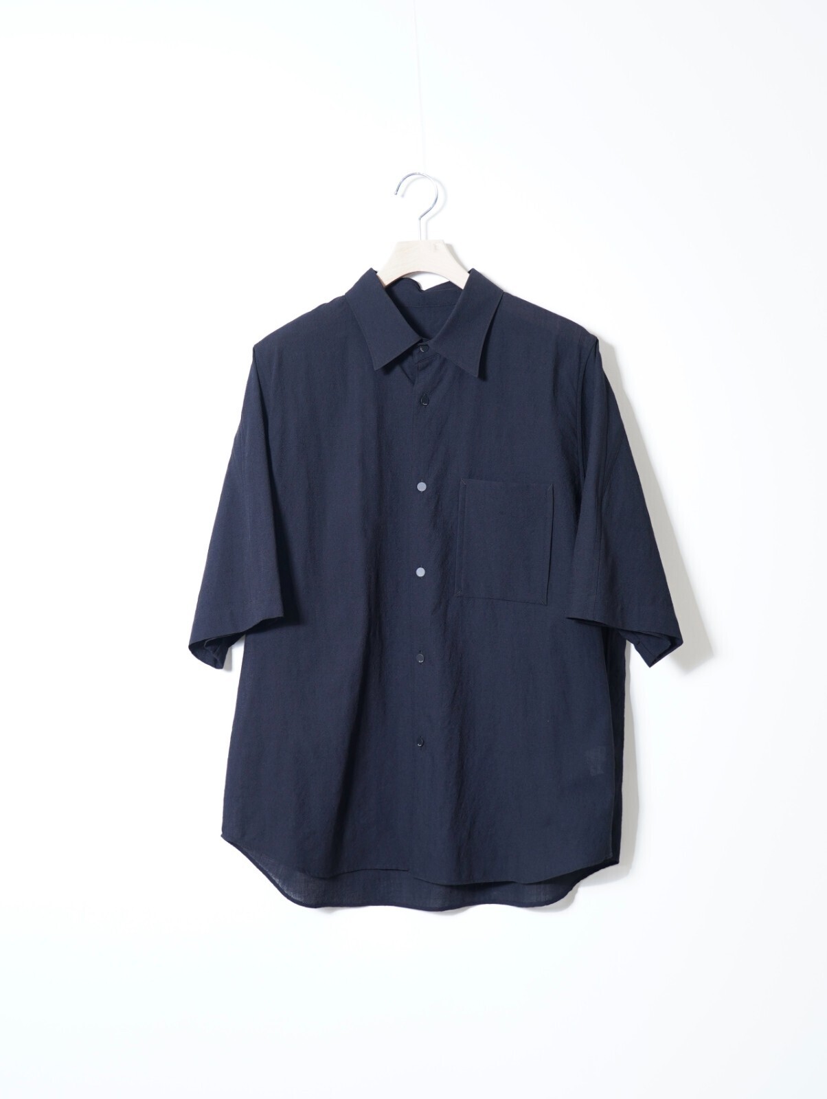 IRENISA 男士 EXTENDED YOKE HALF-SLEEVED SHIRT 图片1