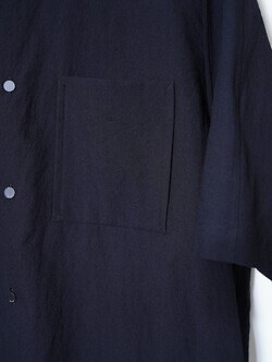 IRENISA 男士 EXTENDED YOKE HALF-SLEEVED SHIRT 图片4