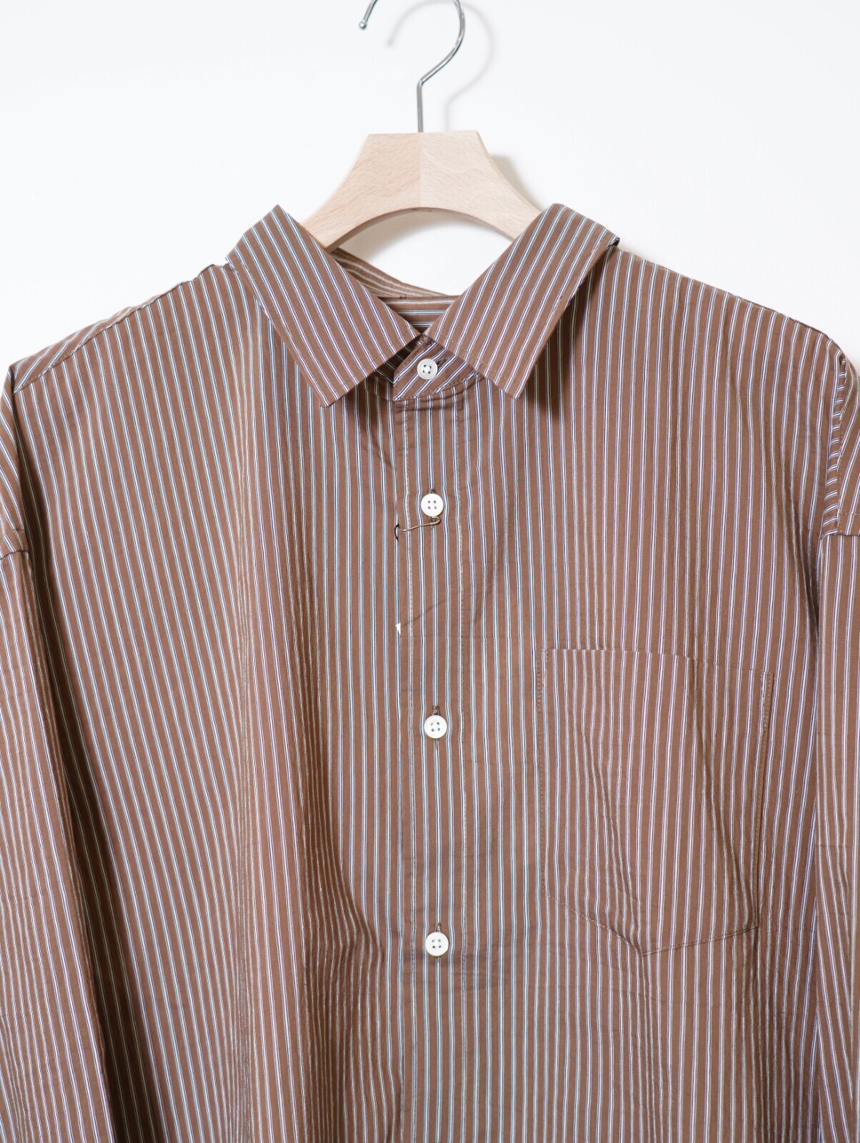 FreshService 여성 & 남성 HRAFTeX® L/S STRIPE SHIRT 이미지9