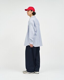 フレッシュサービス レディース & メンズ フレックステックスL/Sストライプシャツ 画像11
