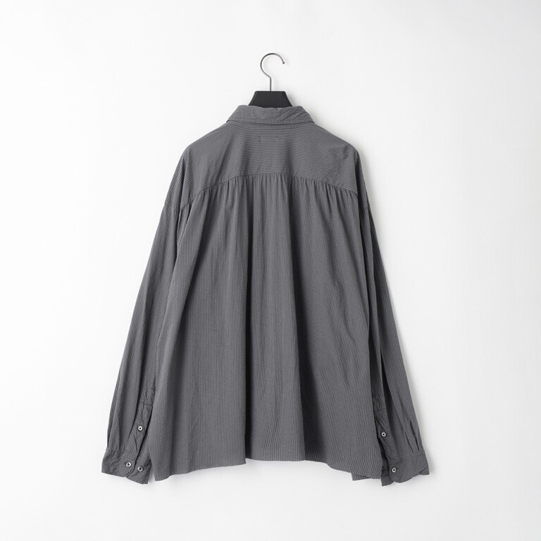 KANEMASA PHIL. 女士 & 男士 46G Stripe Artisan Shirt 圖片10