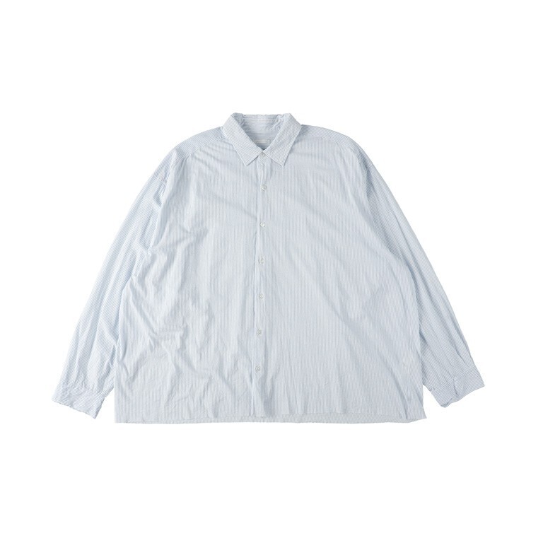 KANEMASA PHIL. 女士 & 男士 46G Stripe Artisan Shirt 圖片3