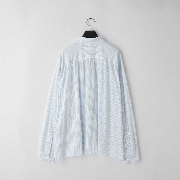 KANEMASA PHIL. 女士 & 男士 46G Stripe Artisan Shirt 圖片2