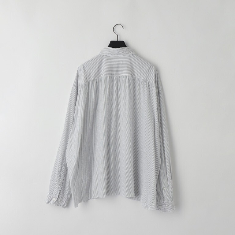KANEMASA PHIL. 女士 & 男士 46G Stripe Artisan Shirt 圖片6