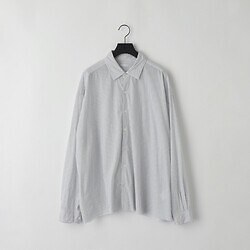 KANEMASA PHIL. 女士 & 男士 46G Stripe Artisan Shirt 圖片5