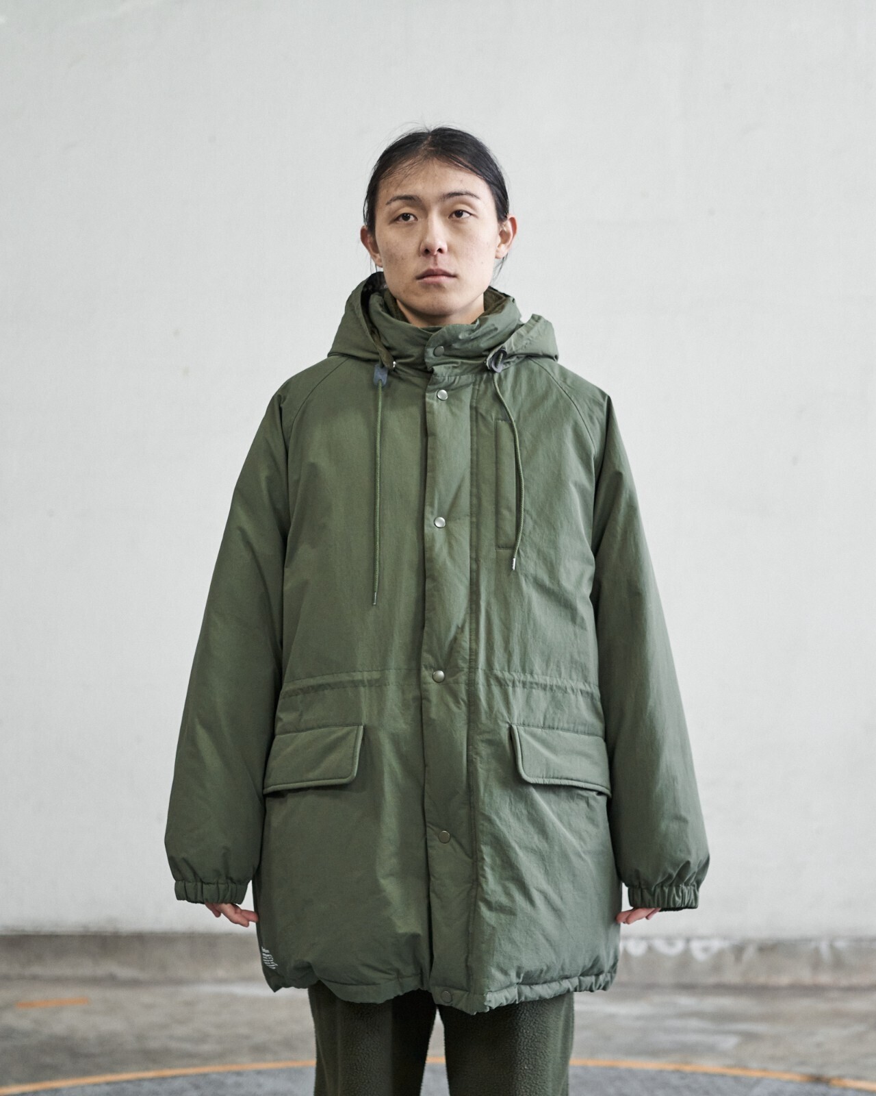 FreshService MENS Long Hooded Down Coat IMAGE7