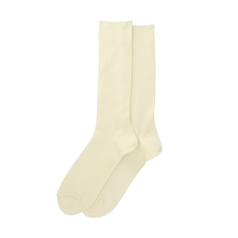 KANEMASA PHIL. 女士 & 男士 10G Wool Silky Socks 圖片1