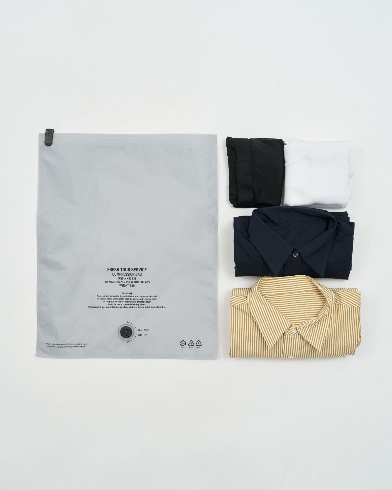 FreshService 여성 & 남성 2-PACK COMPRESSION BAG_M 이미지2