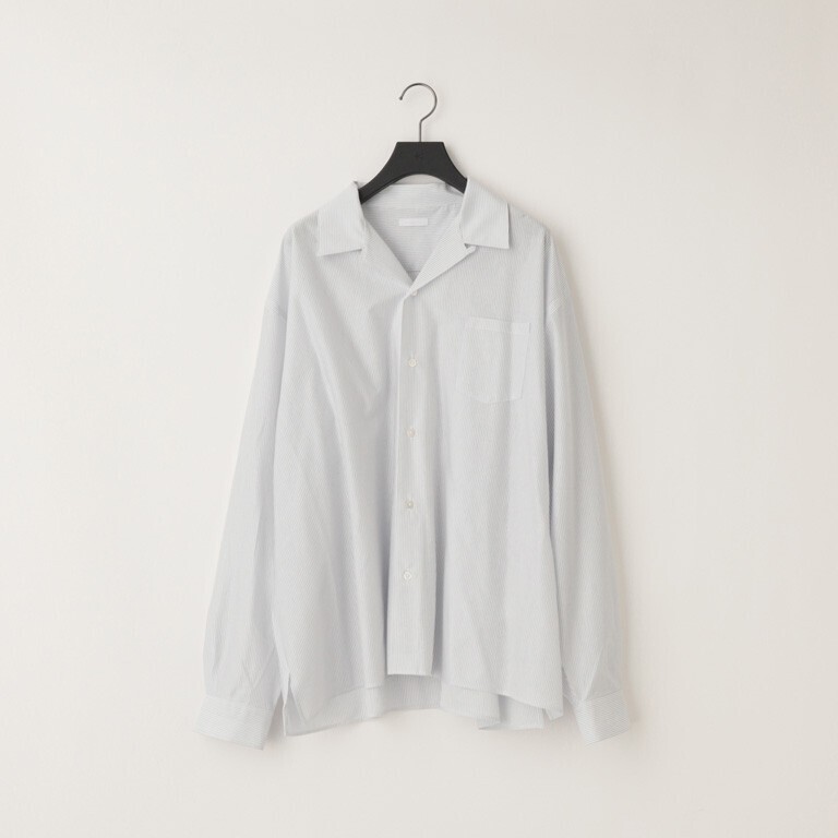 KANEMASA PHIL. 女裝 & 男裝 46G Stripe Ether Shirt 圖片4