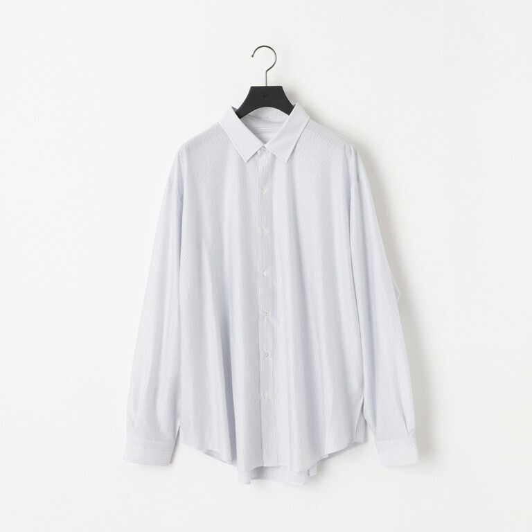KANEMASA PHIL. 女裝 & 男裝 46G Stripe Atmosphere Shirt 圖片1